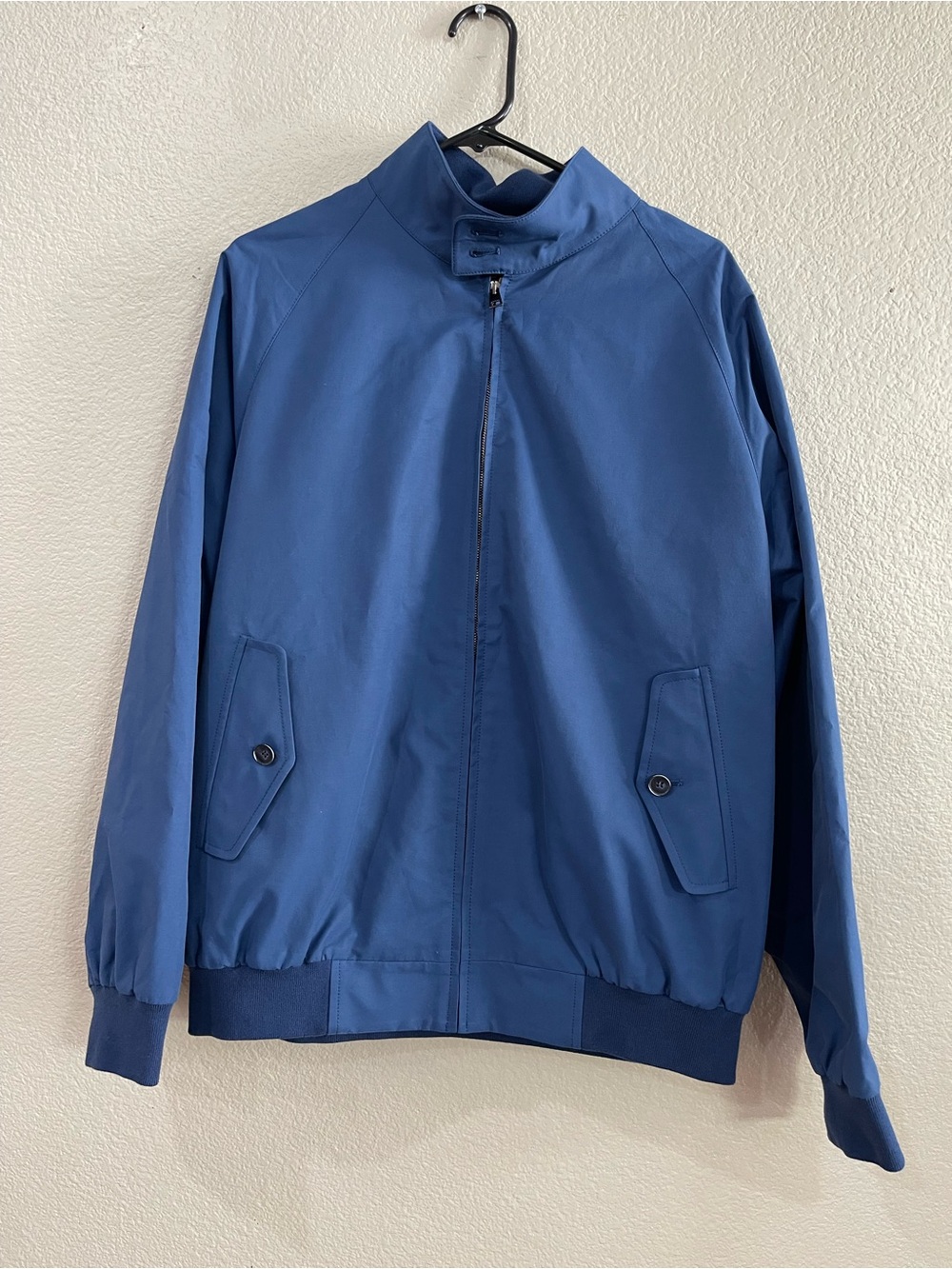Ben Silver Charleston Poplin jacket blue
